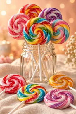 Sweet Bonanza free spins turunu başlatan renkli lolipoplar